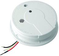 🔥 kidde hardwired smoke detector with battery backup & interconnect: led lights & enhanced safety logo