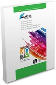 img 1 attached to USI WrapSure Thermal Laminating Pouches/Sheets, Menu Size, 3 Mil Thickness, 12 x 18 Inches, Clear Gloss, Pack of 100