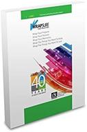 usi wrapsure thermal laminating pouches/sheets, menu size, 3 mil thickness, 12 x 18 inches, clear gloss, pack of 100 logo