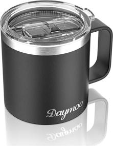 img 4 attached to Ultimate Insulated Stainless Steel Tumbler for Camping - DAYMOO