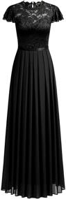 img 2 attached to 👗 Miusol Women's Retro Ruffle Bridesmaid Dress