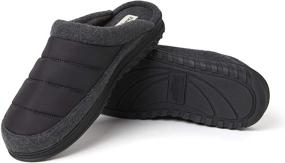 img 3 attached to Comfortable and Stylish: Dearfoams Womens Quilted Slipper Medium - Perfect for All-Day Relaxation