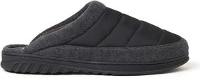 img 2 attached to Comfortable and Stylish: Dearfoams Womens Quilted Slipper Medium - Perfect for All-Day Relaxation