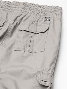 img 2 attached to Medium Boys' 👕 Clothing: Southpole Belted Canvas Shorts