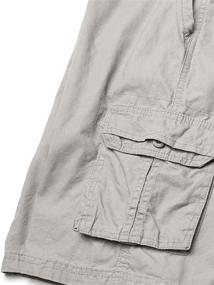 img 1 attached to Medium Boys' 👕 Clothing: Southpole Belted Canvas Shorts