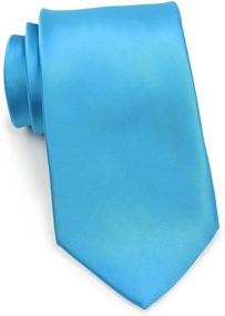 img 4 attached to Бабочки и галстуки Extra Microfiber Necktie: премиальные мужские аксессуары для изысканного стиля.