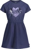 nautica girls' short sleeve stripe fashion 👗 dress: chic and comfortable dress for little fashionistas logo