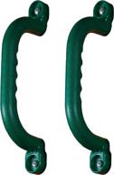 🙌 gorilla playsets green plastic safety handles 07-0005-g - enhance playground safety (pair) logo