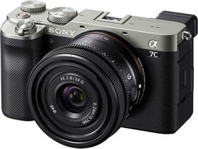 img 1 attached to Sony Alpha 7C Mirrorless Camera (ILCE7C/S) - Silver with Sony FE 24mm F2.8 G Ultra-Compact Lens