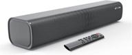 🔊 bestisan sound bar with bass/treble adjustable, bluetooth 5.0, multiple inputs, 21 inch, dsp tech, remote control logo