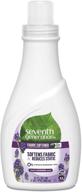 🌿 organic fabric softener, blue eucalyptus and lavender, 32 oz by seventh generation logo