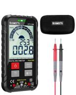 kaiweets digital multimeter: ultra-portable auto-ranging tester with trms, 6000 counts, frequency counter, voltmeter, ohmmeter, capacitance meters - measure voltage, current, resistance, continuity logo