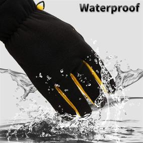 img 1 attached to 🚴 Koxly Waterproof Insulated Men's Cycling Accessories with Windproof Features
