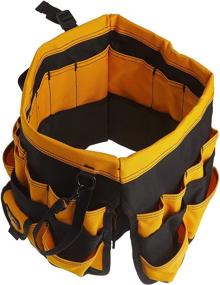 img 2 attached to 🔧 CLC Custom Leathercraft 4122 In & Out Bucket, 61 Pocket, Black and Yellow