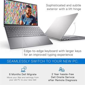 img 1 attached to 💻 Dell Inspiron 13 5310 Laptop - 13.3" QHD, Intel Core i7-11370H, 16GB RAM, 512GB SSD, NVIDIA GeForce MX450, Windows 10 Home - Thin & Light, Dell Services (Latest Model)