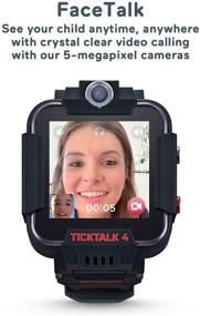 img 3 attached to 📱 TickTalk 4 Unlocked 4G LTE Kids Smart Watch Phone: GPS Tracker, Video Calling, Wi-Fi, Messaging & More!