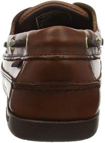 img 2 attached to 👞 Sebago Schooner Brown Medium Width Nautical Shoes