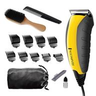 remington hc5855: ultimate haircut kit & beard trimmer, unbreakable hair clippers for men (15-piece set) logo