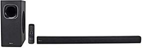 img 2 attached to 🔊 Rockville ROCKBAR 40-Inch 400W Soundbar with Wireless Subwoofer, Bluetooth, HDMI, and Optical Connectivity