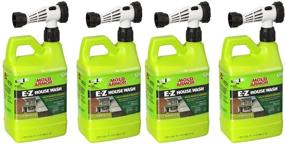 img 1 attached to 🧼 Powerful Mold Armor E-Z House Wash 64 fl. oz. Jug - 4 Pack: Superior Cleaning Solution for Your Home