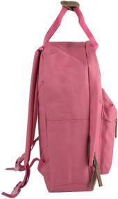 img 1 attached to Canvas Backpack Everyday Rucksack Blocks Outdoor Recreation for Camping & Hiking