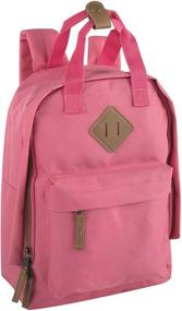 img 4 attached to Canvas Backpack Everyday Rucksack Blocks Outdoor Recreation for Camping & Hiking