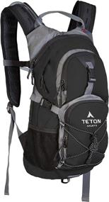 img 4 attached to TETON Sports Oasis Hydration Backpack - 2-Liter Water Bladder for Backpacking, Hiking, Running, Cycling, and Climbing