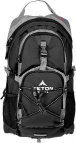 img 3 attached to TETON Sports Oasis Hydration Backpack - 2-Liter Water Bladder for Backpacking, Hiking, Running, Cycling, and Climbing