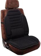 🪑 black seat cushion with lumbar support - pilot sc-275e automotive logo