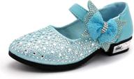 👑 kikiz princess dress flats for little girls - girls' shoes logo