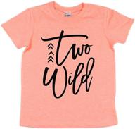 pineapple pancake kids 2nd birthday shirt: celebrate your wild two-year-old with this party t-shirt for boys and girls! logo