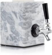 🍸 stainless steel tap liquor dispenser: an ideal addition to your home bar - featuring polished marble beverage dispenser логотип