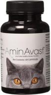 🐾 aminavast kidney support supplement for cats and dogs, 300mg - enhances natural kidney function - supports health and vitality of aging kidneys - convenient and simple administration - 60 sprinkle capsules logo