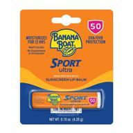 broad spectrum spf 50+ banana boat sport ultra reef friendly sunscreen lip balm, 0.15 oz (pack of 10) logo