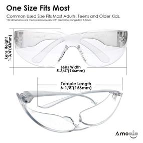 img 3 attached to Amoolo Lens Protective Industrial Carpentry Occupational Health & Safety Products - Resistant