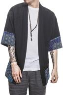 👘 stylish and comfortable perdontoo cotton kimono jackets cardigan: perfect blend of fashion and function logo