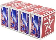 🚿 pack of 4 swedish dream sea aster invigorating bath soap - boost your bathing experience logo