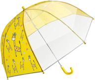 lejorain kids clear bubble umbrella logo