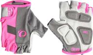 🧤 pearl izumi women's elite gel glove in screaming pink - large size: ultimate comfort and style logo