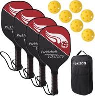 ydxizcq pickleball paddles basswood wooden logo