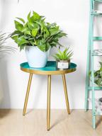 🌙 cyan tfer round side table: stylish end table & nightstand for modern décor in small spaces логотип