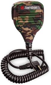 img 4 attached to 🎙️ 2 Pin Shoulder Microphone for Baofeng Walkie Talkie - Compatible with Baofeng Radios BF-F8HP/F9 UV-82/82HP/82C/5R/5R5/5RA/5RE/5X3 and Kenwood BTECH Retevis TYT - Camouflage Color