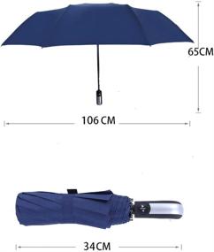 img 3 attached to AINAAN Folding Umbrella Windproof Reinforced