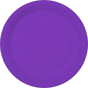 img 1 attached to Neon Purple Paper Cake Plates
