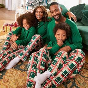 img 1 attached to Family Matching Christmas Pajamas for Men - Shop PopReal's Stylish Clothing Collection