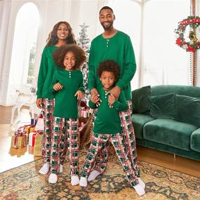 img 3 attached to Family Matching Christmas Pajamas for Men - Shop PopReal's Stylish Clothing Collection
