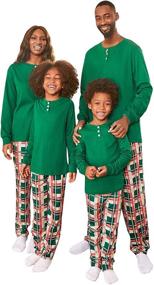 img 4 attached to Family Matching Christmas Pajamas for Men - Shop PopReal's Stylish Clothing Collection