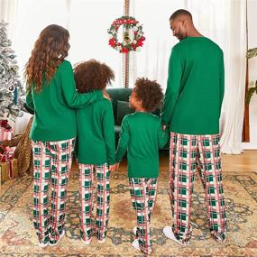 img 2 attached to Family Matching Christmas Pajamas for Men - Shop PopReal's Stylish Clothing Collection