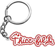 🔑 thick fil keychain - partner keychains for girlfriend and boyfriend logo