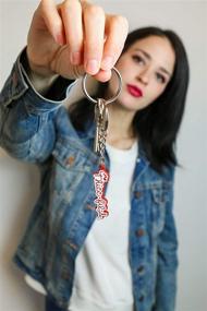 img 1 attached to 🔑 THICK FIL Keychain - Partner Keychains for Girlfriend and Boyfriend